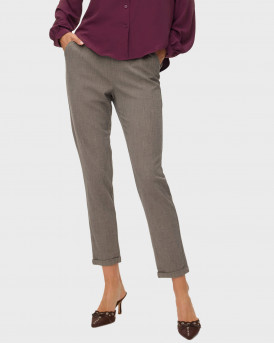 VERO MODA VMMAYA KIARA ΓΥΝΑΙΚΕΙΟ ΨΗΛΟΜΕΣΟ ΠΑΝΤΕΛΟΝΙ - 10331954 - ΜΠΕΖ