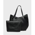 GUESS AMORETTE WOMEN'S 2 IN 1 TOTE BAG - HWBG7898240 - BLACK