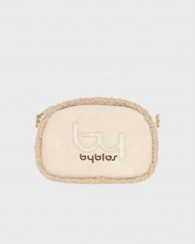 BY BYBLOS VALLEY WOMEN'S CROSSBODY BAG - BYBS12C05 - BEIGE