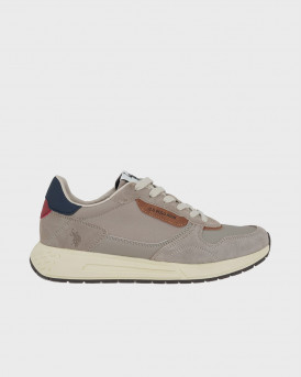 U.S. POLO ASSN. MEN'S SNEAKERS - SENEKA004C - BEIGE