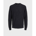 JACK & JONES TANAKA KNIT CREW NECK ΑΝΔΡΙΚΟ ΜΑΚΡΥΜΑΝΙΚΟ ΠΛΕΚΤΟ - 12298548 - ΜΠΛΕ
