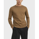 JACK & JONES BASIC CREW NECK ΑΝΔΡΙΚΟ ΠΟΥΛΟΒΕΡ ΣΤΕΝΗ ΓΡΑΜΜΗ - 12137190 - ΕΚΡΟΥ