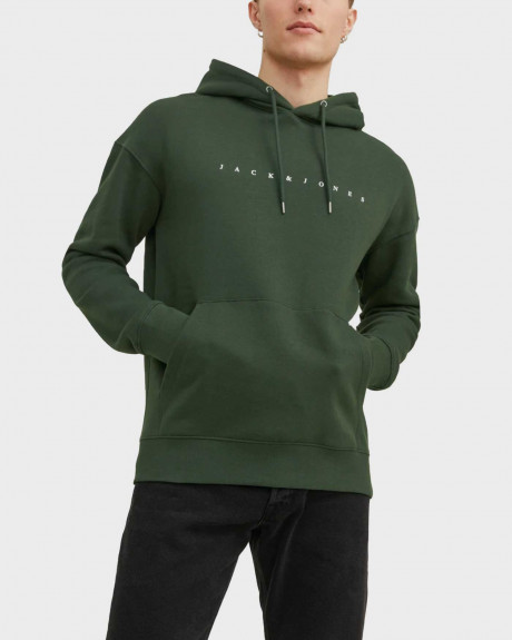JACK & JONES ΑΝΔΡΙΚΟ ΦΟΥΤΕΡ ΜΕ ΚΟΥΚΟΥΛΑ - 12233972