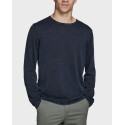 JACK & JONES CREW NECK ΑΝΔΡΙΚΟ ΜΑΚΡΥΜΑΝΙΚΟ ΠΟΥΛΟΒΕΡ - 12174001 - ΜΠΛΕ