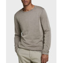 JACK & JONES CREW NECK ΑΝΔΡΙΚΟ ΜΑΚΡΥΜΑΝΙΚΟ ΠΟΥΛΟΒΕΡ - 12174001 - ΜΠΛΕ