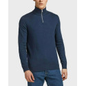 JACK & JONES ΑΝΔΡΙΚΟ ΠΟΥΛΟΒΕΡ HALF-ZIP - 12189339 - ΕΚΡΟΥ