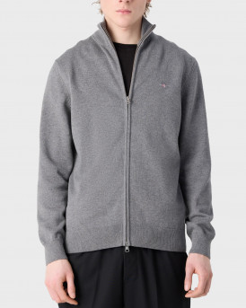 GANT ΑΝΔΡΙΚΗ ΠΛΕΚΤΗ ZAKETA ΜΕ ΦΕΡΜΟΥΑΡ - 3G8030164 - ΓΚΡΙ