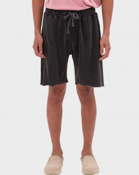 DIRTY LAUNDRY MEN'S SWEAT SHORTS - DLMSB00087 - DARK GREY